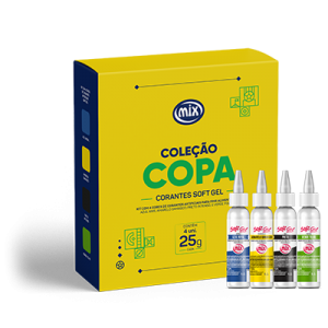 Kit Corante Soft Gel Copa