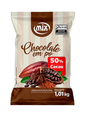 Chocolate en Polvo Mix 50% Cacao