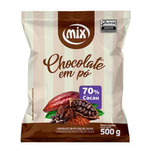 Chocolate en Polvo Mix 70% Cacao