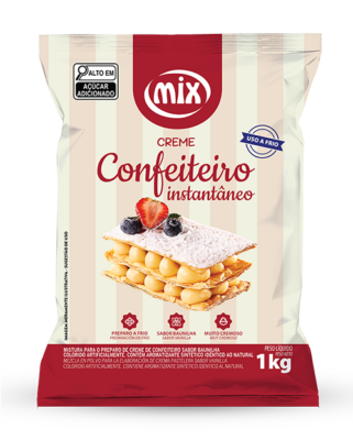 Creme Confeiteiro Instantâneo a Frio
