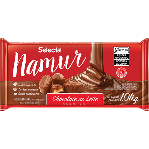 Chocolate Namur - Chocolate ao Leite