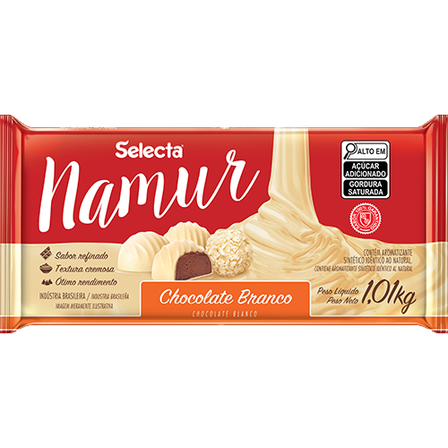 Chocolate Namur - Chocolate Branco