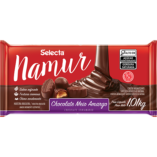 Chocolate Namur - Chocolate Meio Amargo