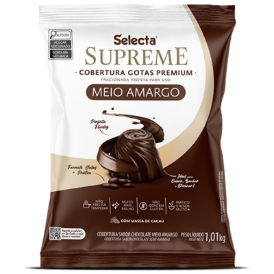 Cobertura Supreme em Gotas